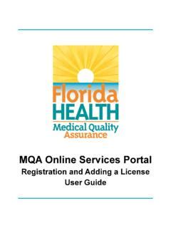 Please contact the board office at <b>MQA</b>. . Mqa florida